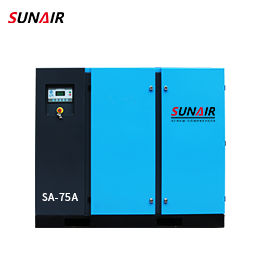 55kw 75hp Oil Injected Screw Air Compressor