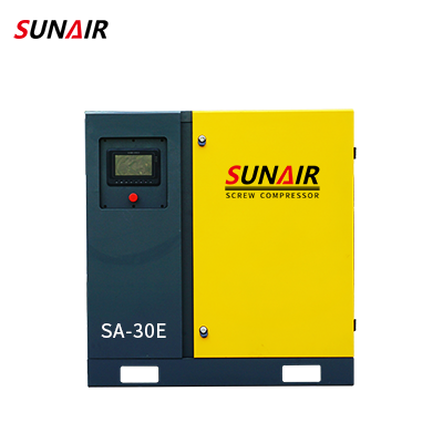 22kw 30hp PM VSD screw air compressor with inverter