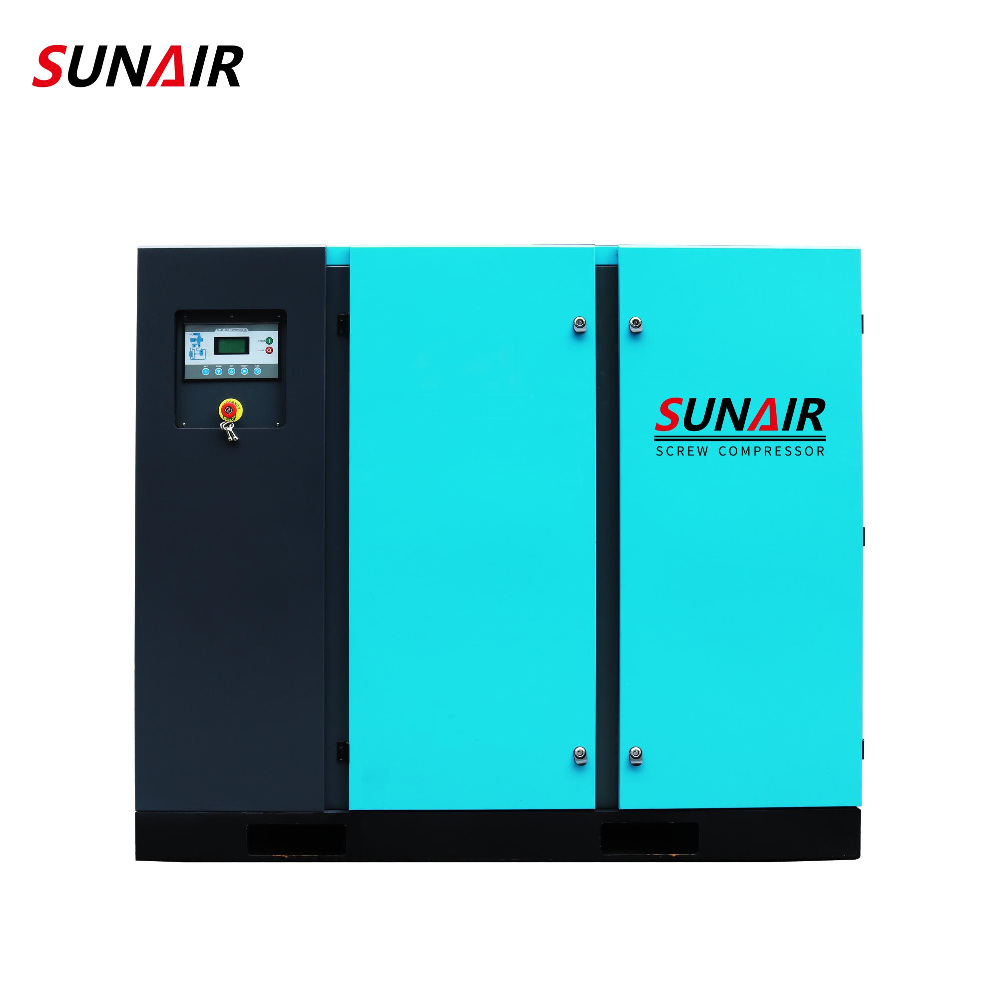 55kw 75hp Oil Injected Screw Air Compressor