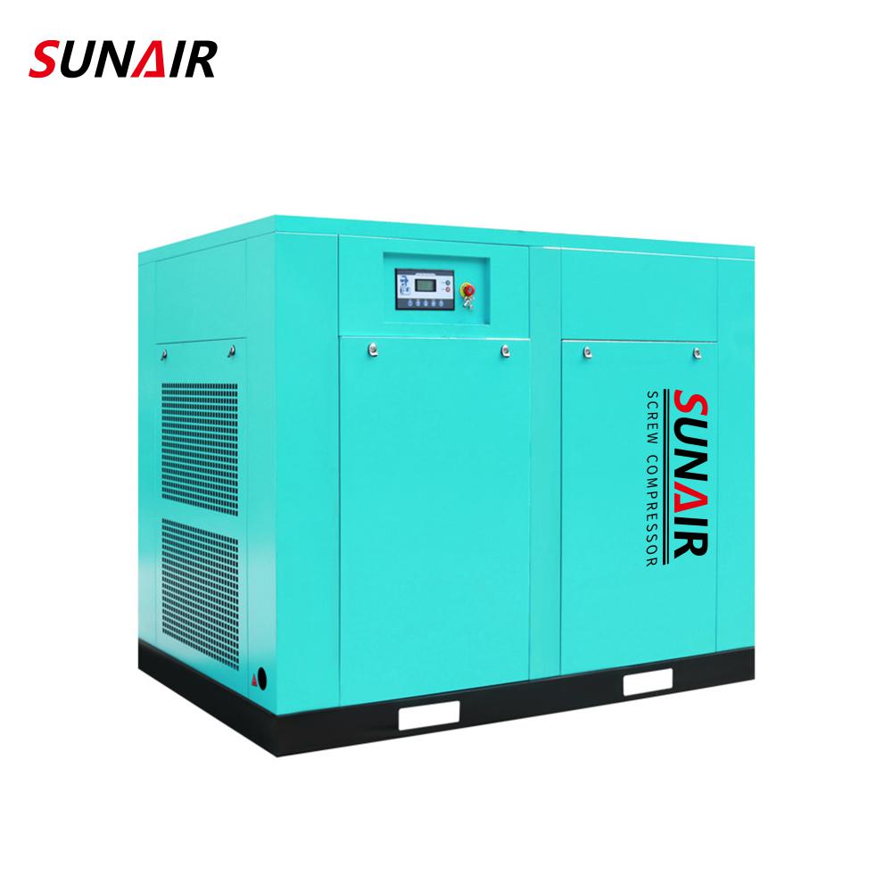 110kw 150hp Oil Injected Screw Air Compressor