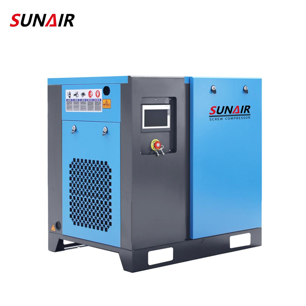 15kw 20hp PM VSD screw air compressor with inverter